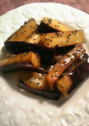 胡麻＆バター風味　揚げない大学いも-レシピのメイン写真