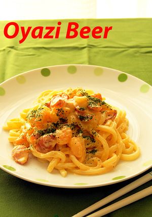 うどんde和風カルボナーラ-レシピのメイン写真