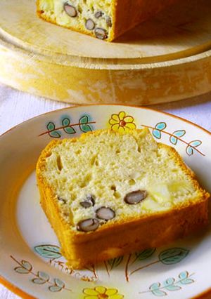 さつまいもと黒豆のパウンドケーキ-レシピのメイン写真