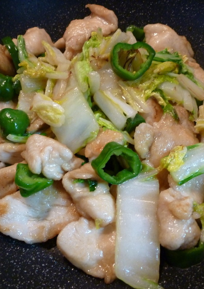 ウェイパーで☆鶏胸の簡単中華風野菜炒め-レシピのメイン写真