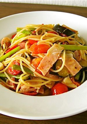 夏野菜パスタ-レシピのメイン写真