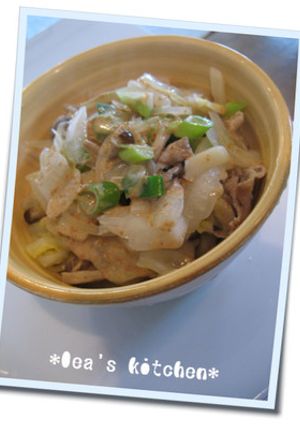 ヘルシー蒸し鍋うどん-レシピのメイン写真