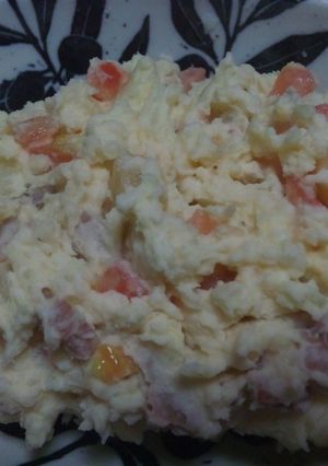 スパム&トマト入りポテトサラダ-レシピのメイン写真