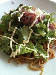 レタス焼きそば-レシピのメイン写真