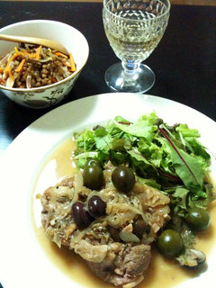 チキンとオリーブの煮込み-レシピのメイン写真