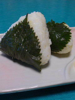 大葉おにぎり-レシピのメイン写真