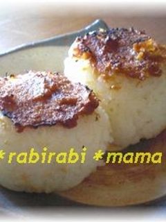 ☆けんさん焼*しょうが味噌の焼おにぎり☆-レシピのメイン写真