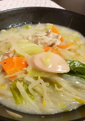 節約だね☆白だし豆乳のチャンポン-レシピのメイン写真