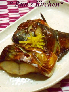 ✽塩さばのみりん漬焼き♪柚子風味✽-レシピのメイン写真