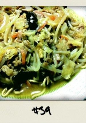 たっぷり♪カレーあんかけ焼きそば！-レシピのメイン写真