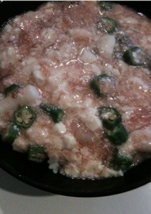 明太子と豆腐のトロトロご飯-レシピのメイン写真