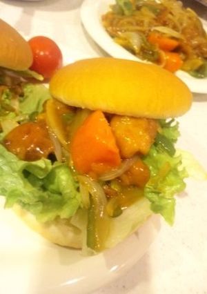 酢豚バーガー☆-レシピのメイン写真