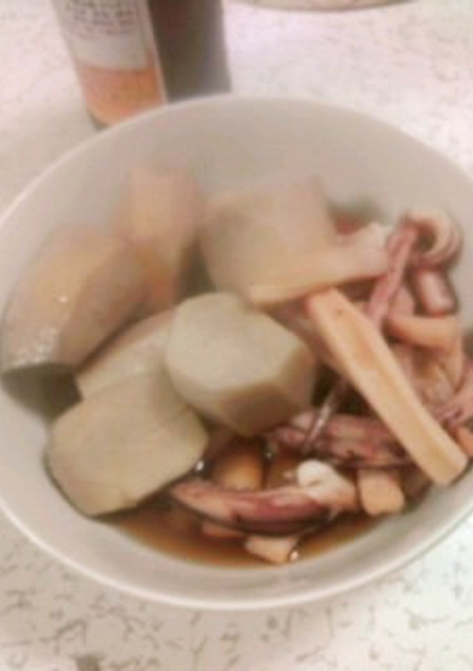やわらか☆イカと里芋の煮物-レシピのメイン写真