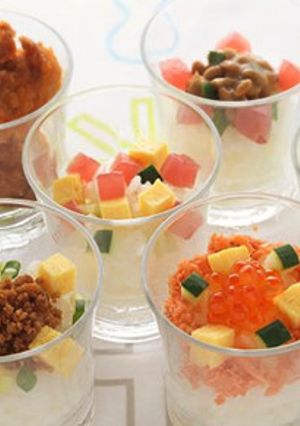 簡単すし飯でカップ寿司-レシピのメイン写真
