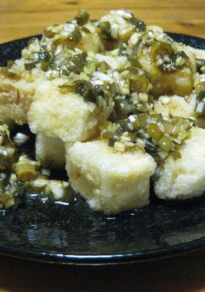 冷凍豆腐の竜田揚げ❀香味だれがけ-レシピのメイン写真