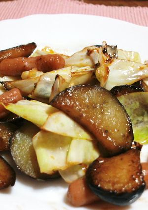 ポークピッツde野菜炒め-レシピのメイン写真