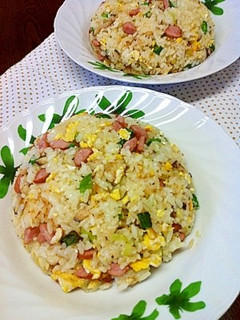 ウインナー炒飯-レシピのメイン写真