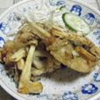 かぼちゃと根野菜のかき揚げ(ハロウィン)