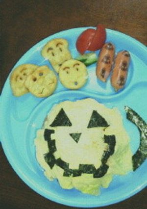 ハロウィン オムライス-レシピのメイン写真