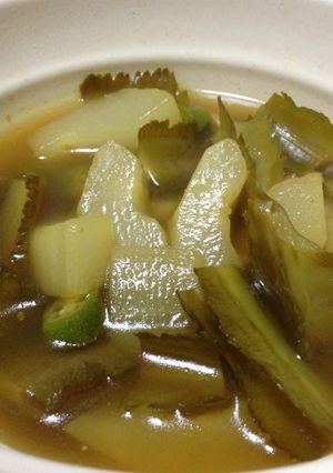 やんばる野菜の和風カレースープ-レシピのメイン写真