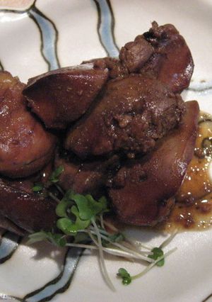 堅友さんに捧ぐ鶏レバーの白ワイン煮-レシピのメイン写真