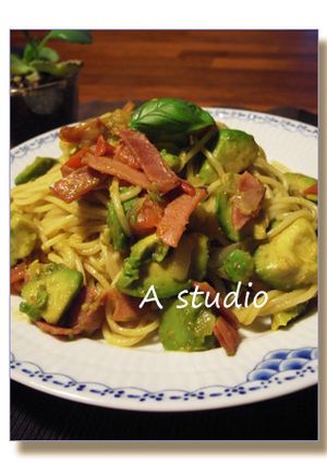 くりいみぃアボカドとベーコンのパスタ★-レシピのメイン写真
