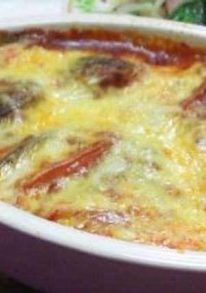 かぼちゃとトマトの時短グラタン-レシピのメイン写真