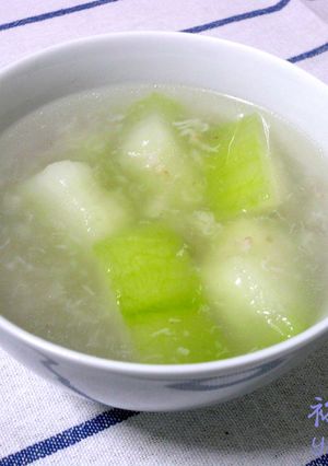 冬瓜とカニの中華風スープ-レシピのメイン写真