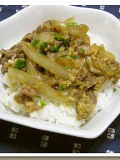 甘辛牛丼。-レシピのメイン写真