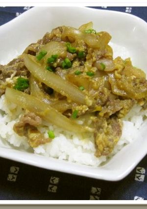 甘辛牛丼。-レシピのメイン写真