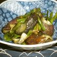 茄子とさやいんげんの揚げない浸し