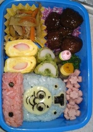 キャラ弁　トーマス☆-レシピのメイン写真
