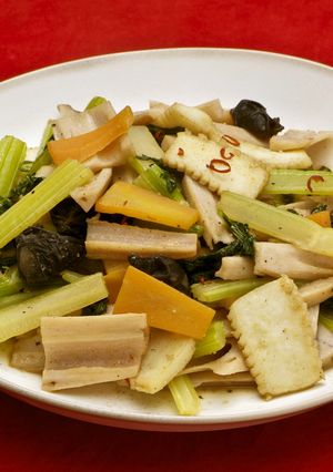 セロリとレンコン炒め-レシピのメイン写真