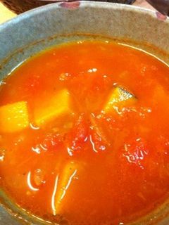 かぼちゃのトマトスープ♪( ´▽`)-レシピのメイン写真