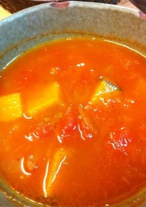 かぼちゃのトマトスープ♪( ´▽｀)-レシピのメイン写真