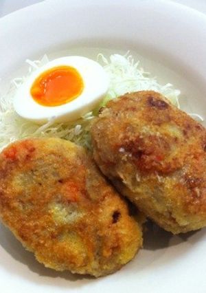 前の日の残りカレーで☆カレーコロッケ♪-レシピのメイン写真