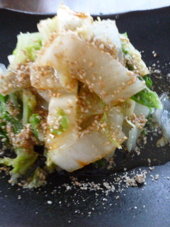 白菜のレンジお浸し-レシピのメイン写真