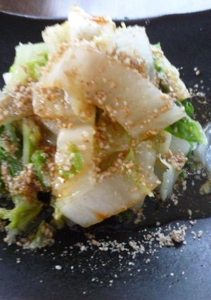 白菜のレンジお浸し-レシピのメイン写真