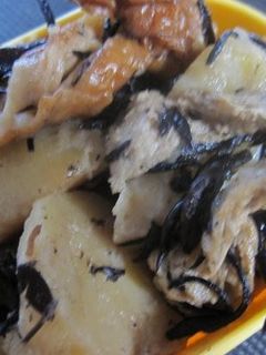 じゃがいもとひじきの栄養満点煮物-レシピのメイン写真