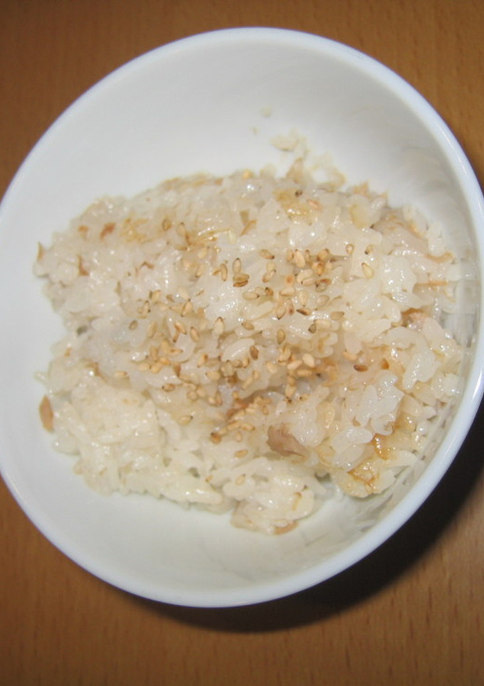 ♪ツナと梅の炊き込みご飯♪-レシピのメイン写真