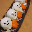 人参の薄味煮でハロウィンのかぼちゃ♪