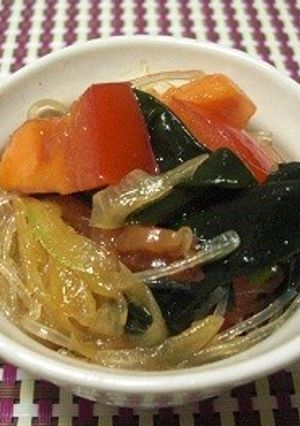 ゆずぽん酢deトマトのさわやかマリネ-レシピのメイン写真