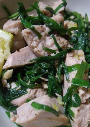 マグロのニラレモン炒め-レシピのメイン写真