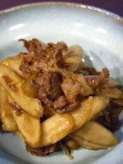 すき焼きのタレで…牛とごぼうのしぐれ煮-レシピのメイン写真