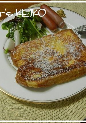 ふわふわフレンチトースト-レシピのメイン写真