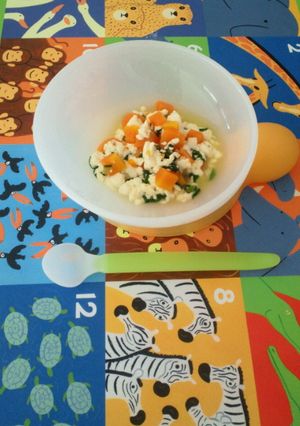 にんじん白和え(離乳食)-レシピのメイン写真