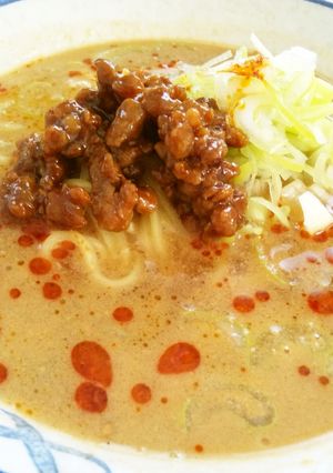 練りゴマなしでも、ありでも！簡単担々麺-レシピのメイン写真