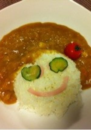 爆笑アフロカレーʕʽɞʼʔ 　-レシピのメイン写真