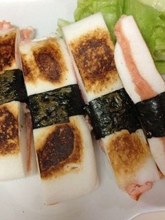 明太マヨのはんぺん磯サンド-レシピのメイン写真