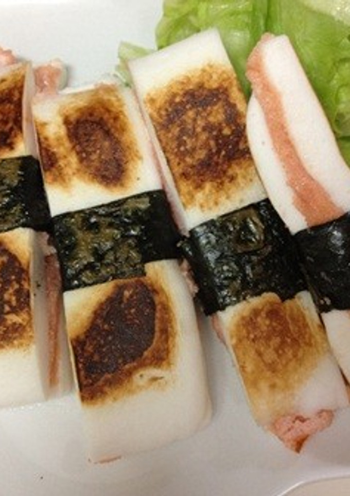 明太マヨのはんぺん磯サンド-レシピのメイン写真